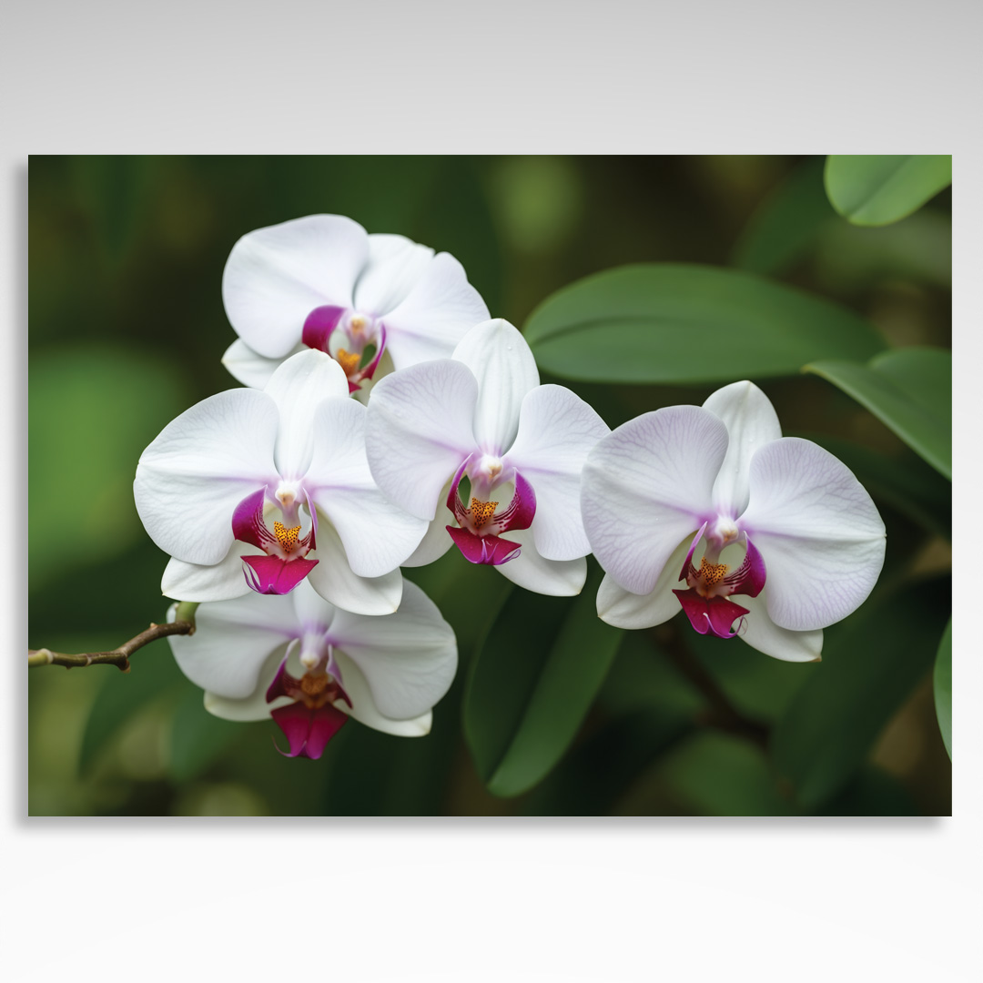 Kalendarz trójdzielny Kwiat storczyk orchidea
