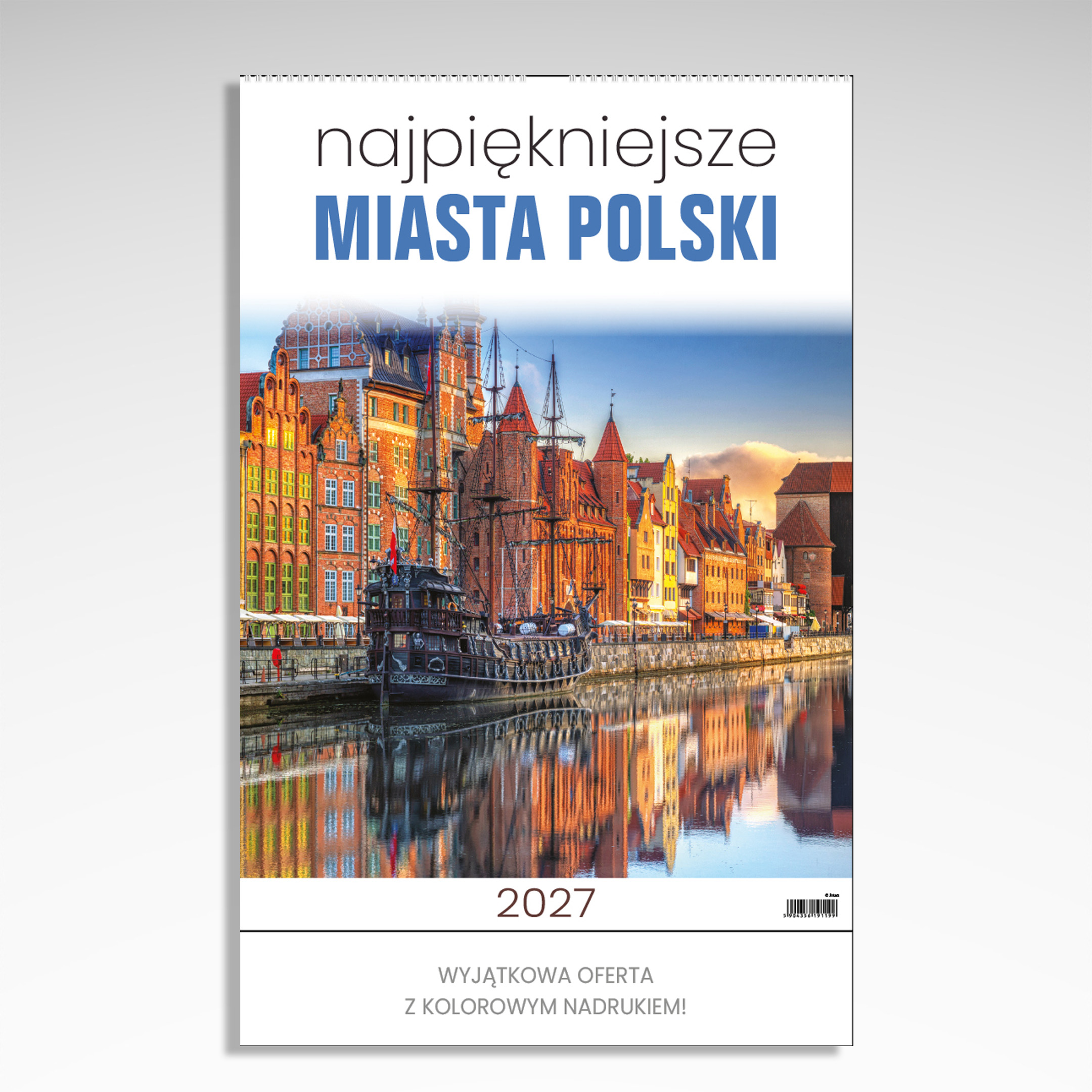Kalendarz wieloplanszowy Najpiękniejsze Miasta Polski (20szt.) - 3 Kalendarz wieloplanszowy Najpiękniejsze Miasta Polski