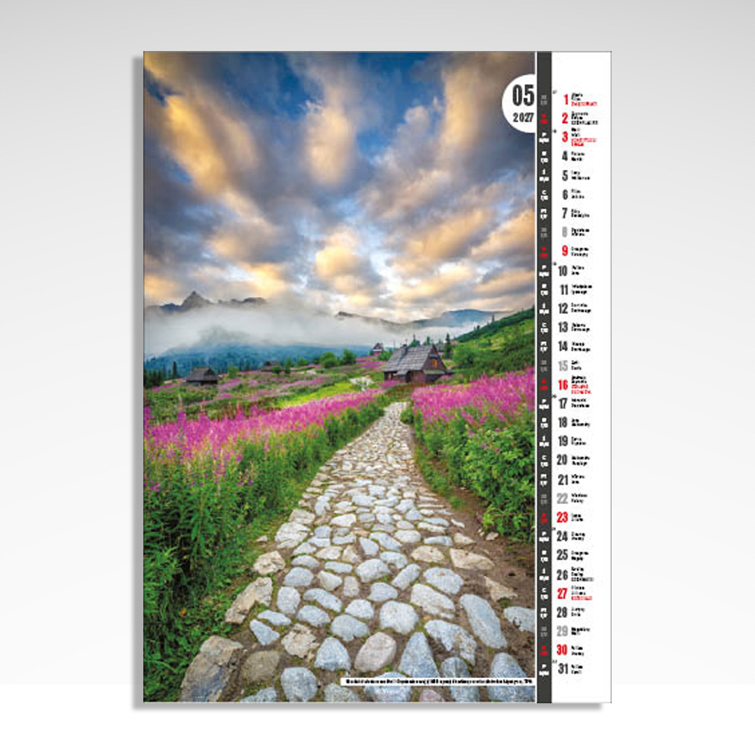 Kalendarz wieloplanszowy Tatry (20szt.) - 11 Kalendarz wieloplanszowy Tatry (20szt.) - obrazek 9