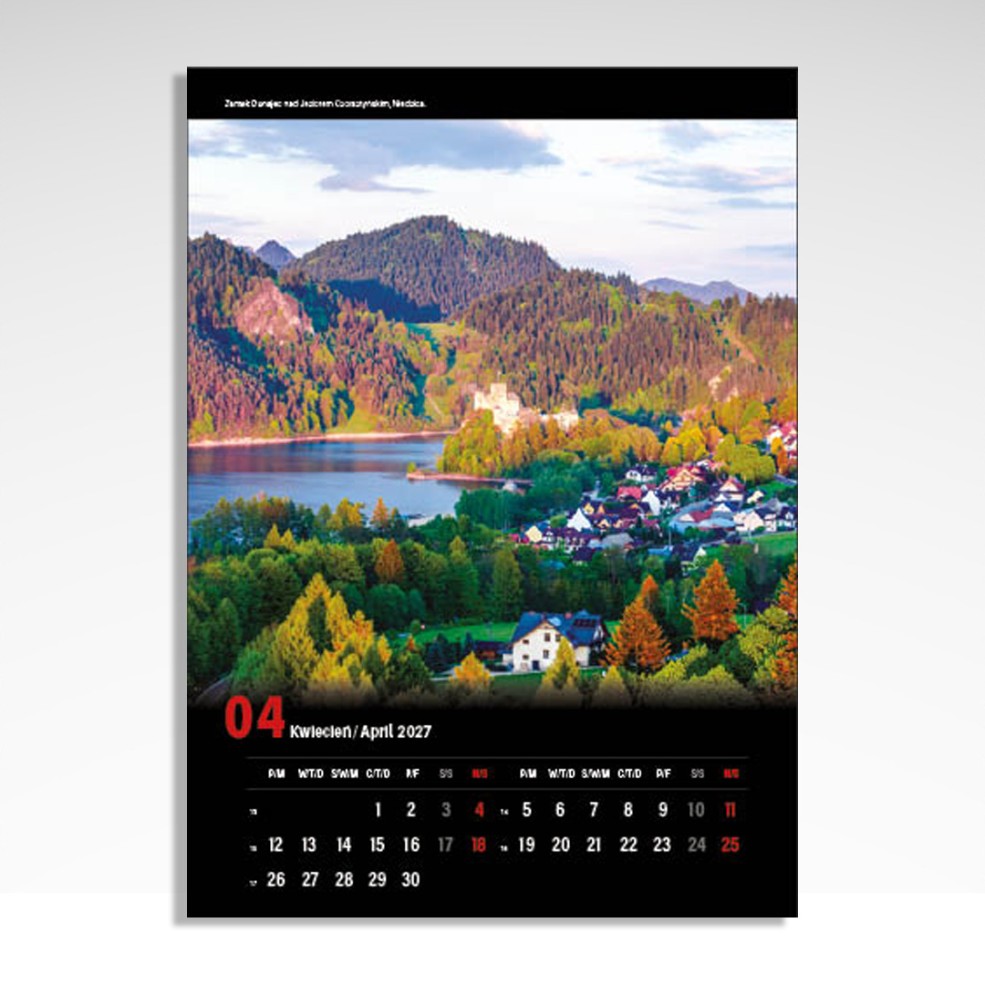 Kalendarz wieloplanszowy Pieniny (20szt.) - 12 Kalendarz wieloplanszowy Pieniny (20szt.) - obrazek 10