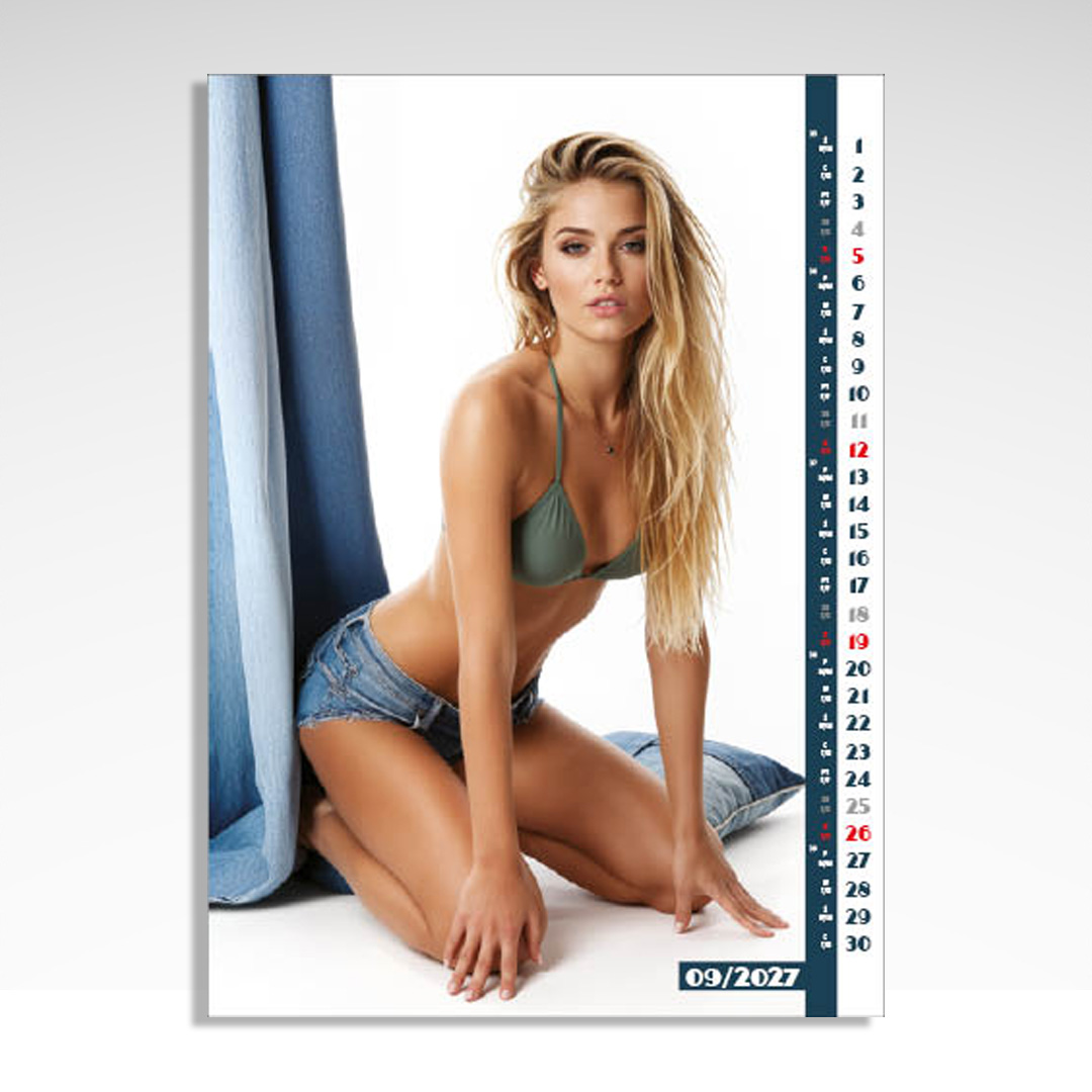 Kalendarz wieloplanszowy Jeans Girls (20szt.) - 7 Kalendarz wieloplanszowy Jeans Girls (20szt.) - obrazek 5