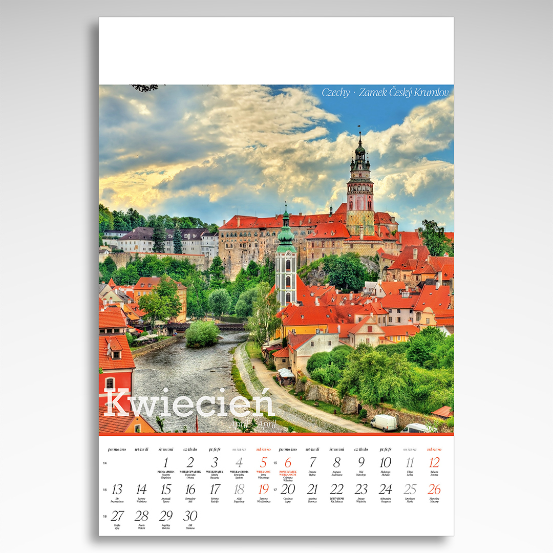 Kalendarz wieloplanszowy Europa (20szt.) - 12 Kalendarz wieloplanszowy Europa (20szt.) - obrazek 10