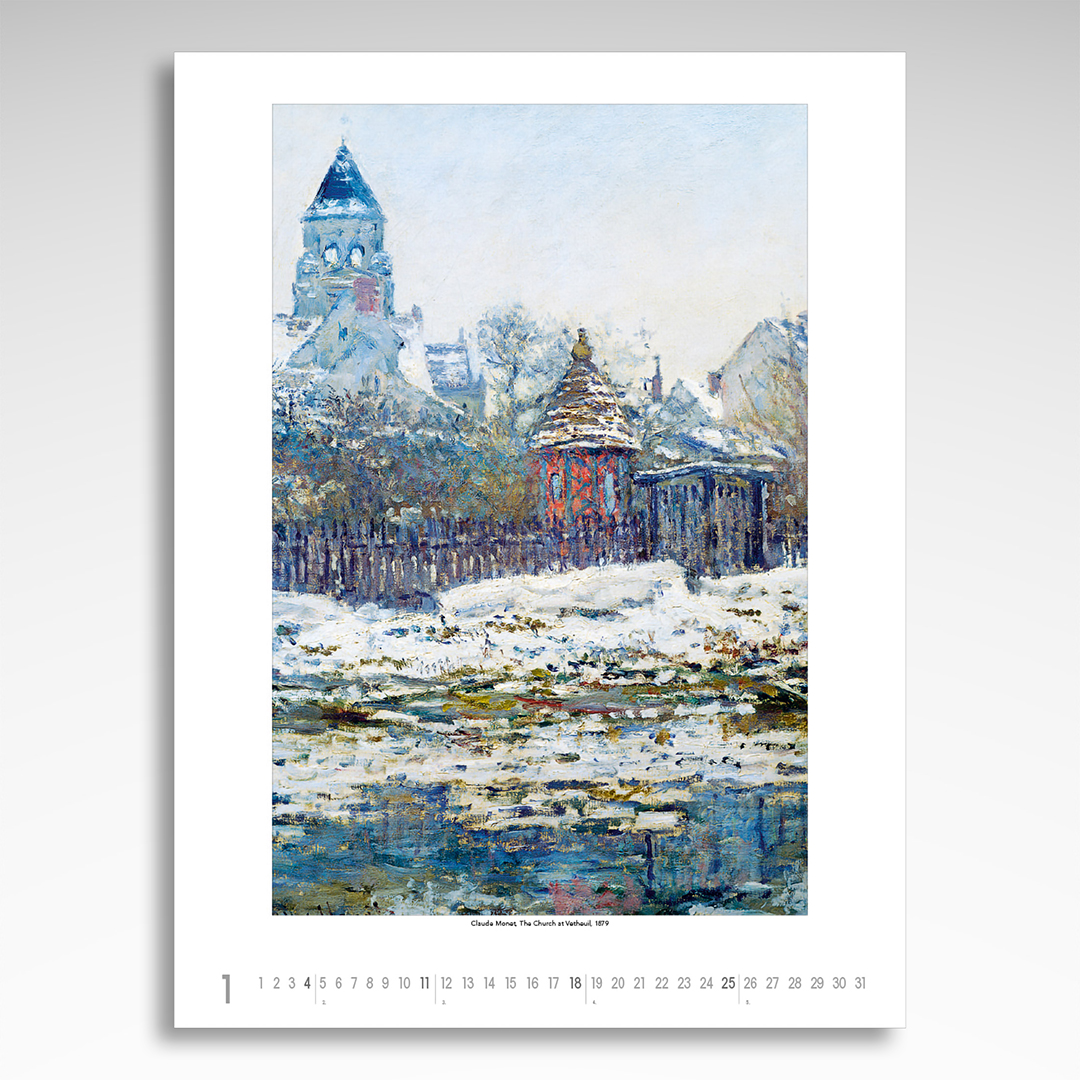 Kalendarz wieloplanszowy Claude Monet (20szt.) - 15 Kalendarz wieloplanszowy Claude Monet - karta