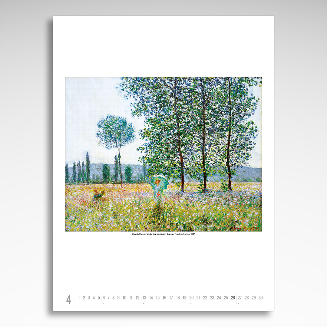 Kalendarz wieloplanszowy Claude Monet (20szt.) - 12 Kalendarz wieloplanszowy Claude Monet (20szt.) - obrazek 10