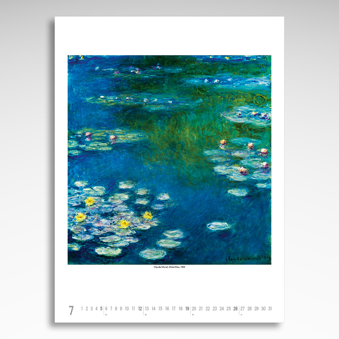 Kalendarz wieloplanszowy Claude Monet (20szt.) - 9 Kalendarz wieloplanszowy Claude Monet (20szt.) - obrazek 7