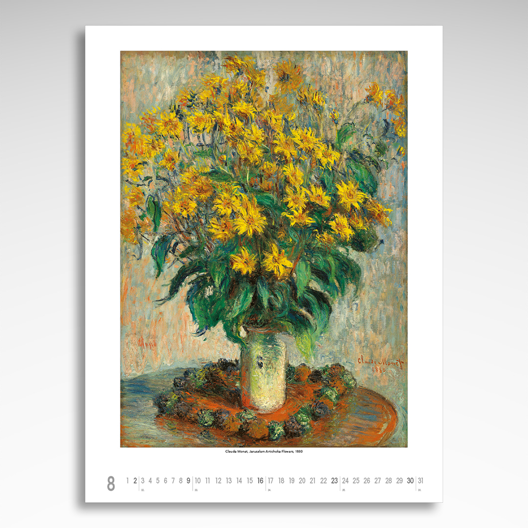 Kalendarz wieloplanszowy Claude Monet (20szt.) - 8 Kalendarz wieloplanszowy Claude Monet (20szt.) - obrazek 6