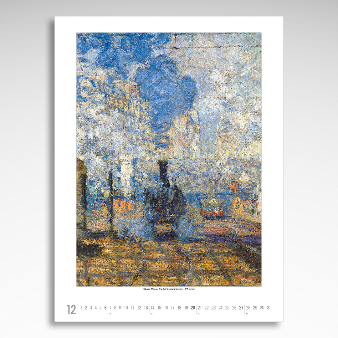 Kalendarz wieloplanszowy Claude Monet (20szt.) - 4 Kalendarz wieloplanszowy Claude Monet (20szt.) - obrazek 2