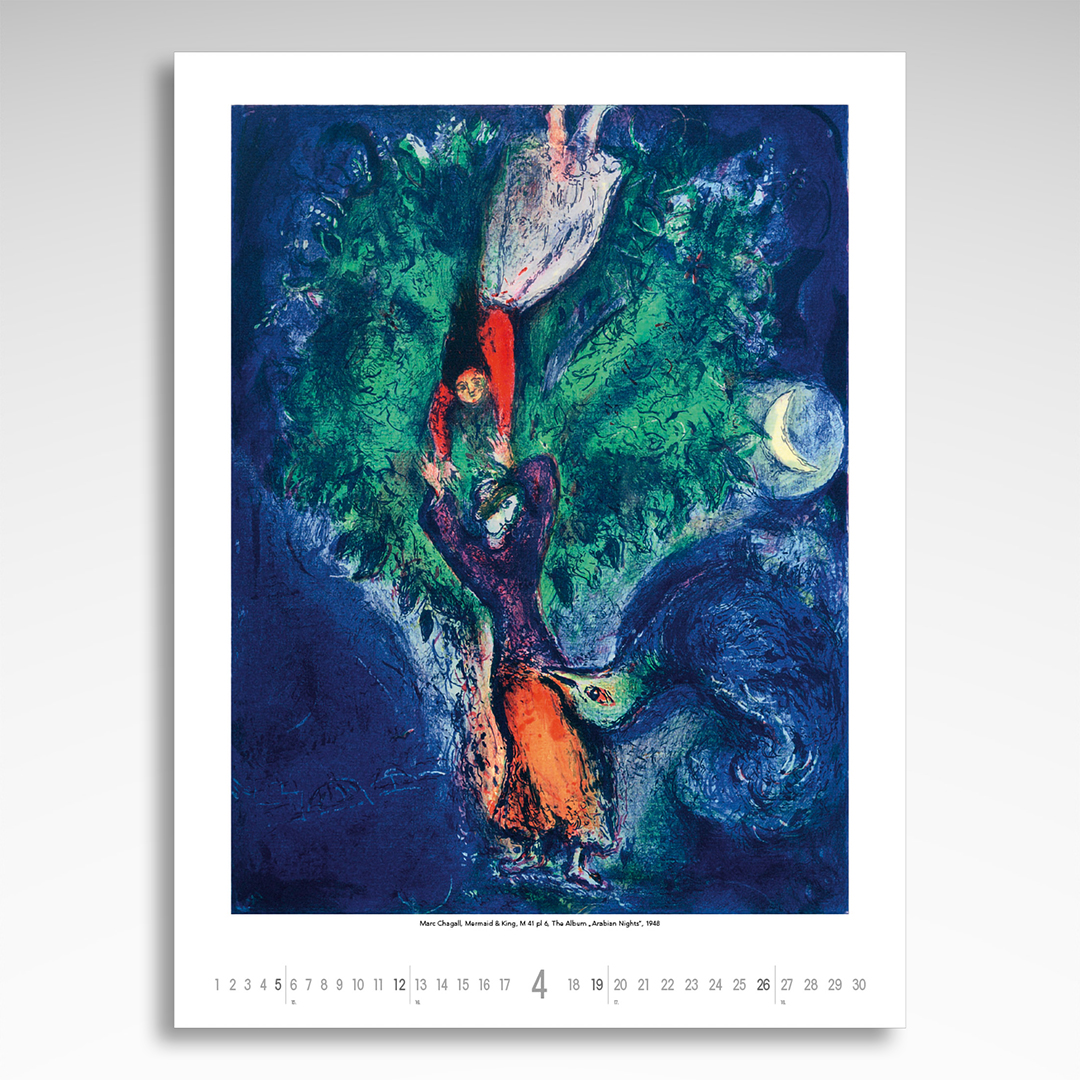 Kalendarz wieloplanszowy Marc Chagall (20szt.) - 12 Kalendarz wieloplanszowy Marc Chagall (20szt.) - obrazek 10