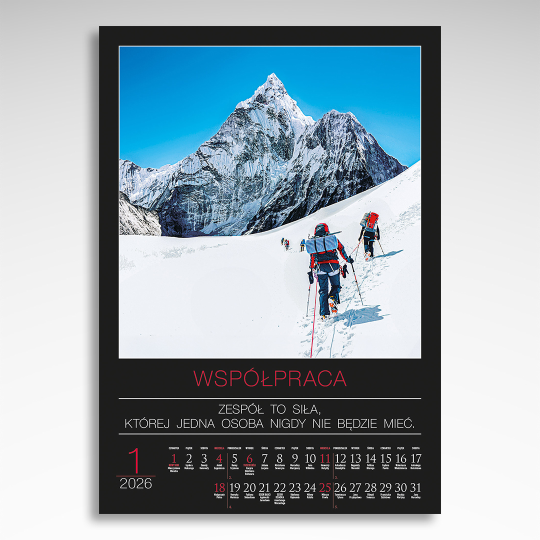 Kalendarz wieloplanszowy Motivation (20szt.) - 15 Kalendarz wieloplanszowy Motivation - karta
