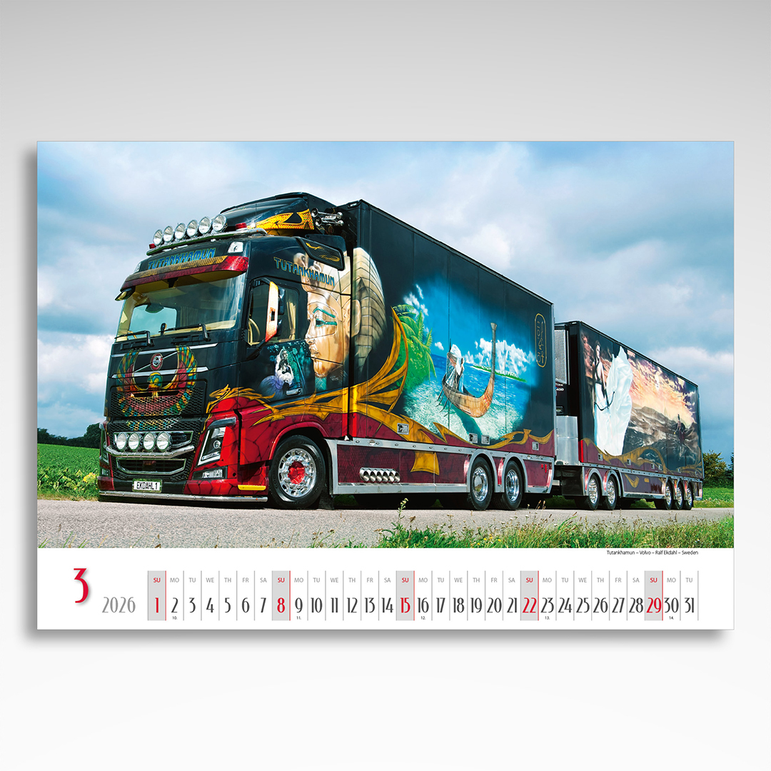 Kalendarz wieloplanszowy Trucks (20szt.) - 13 Kalendarz wieloplanszowy Trucks (20szt.) - obrazek 11