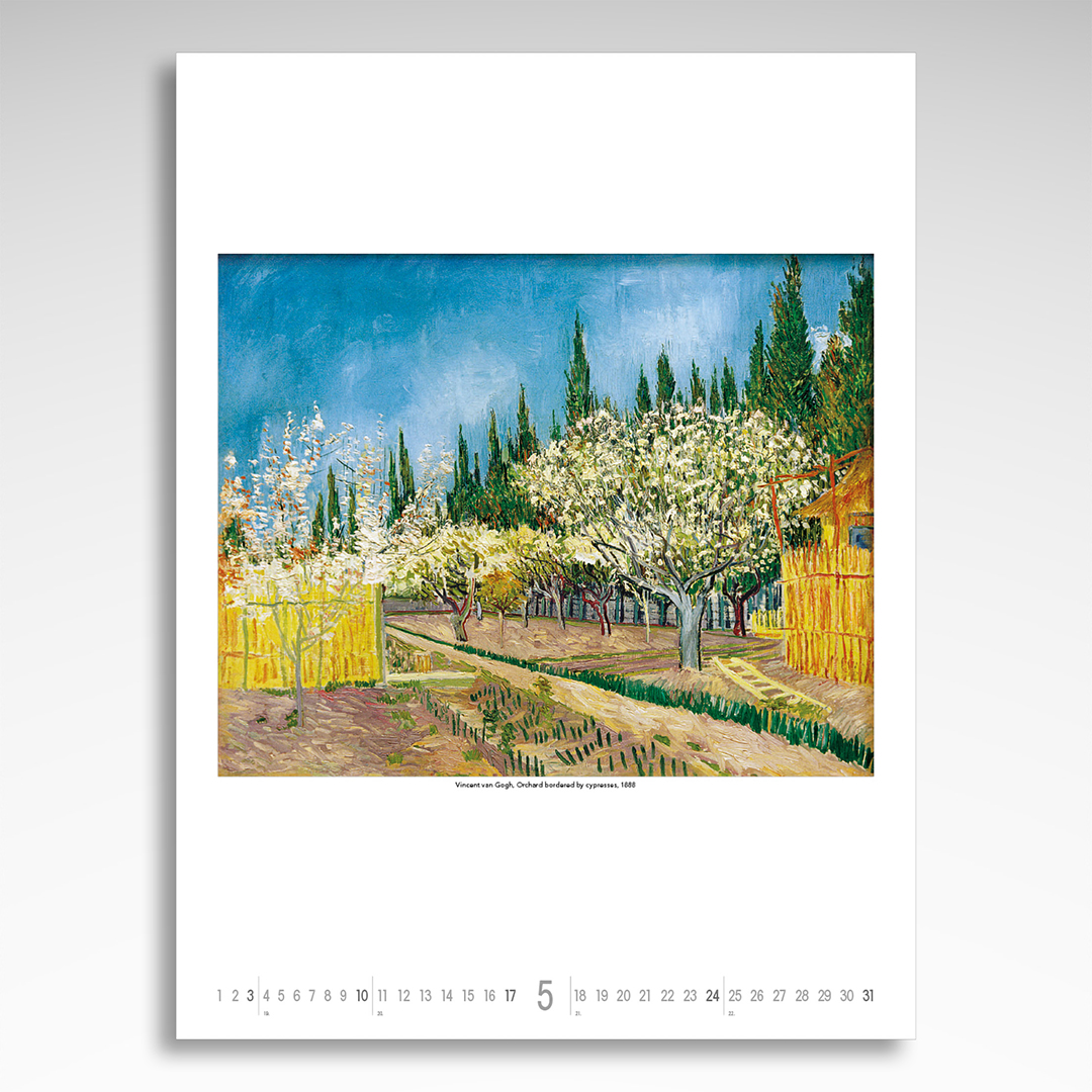 Kalendarz wieloplanszowy Vincent van Gogh (20szt.) - 11 Kalendarz wieloplanszowy Vincent van Gogh (20szt.) - obrazek 9