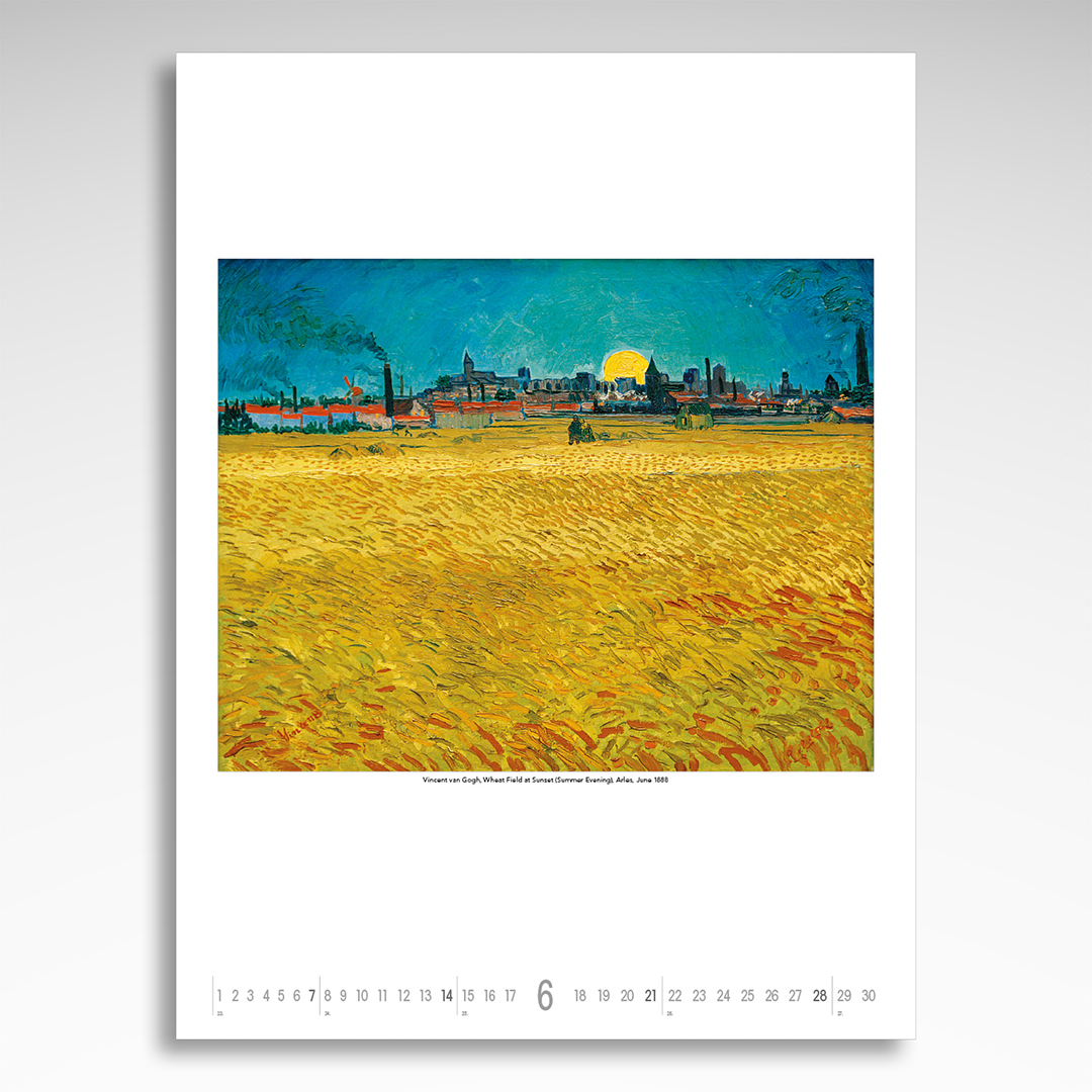 Kalendarz wieloplanszowy Vincent van Gogh (20szt.) - 10 Kalendarz wieloplanszowy Vincent van Gogh (20szt.) - obrazek 8