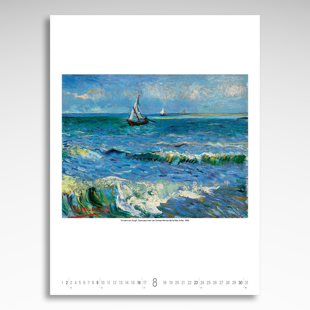 Kalendarz wieloplanszowy Vincent van Gogh (20szt.) - 8 Kalendarz wieloplanszowy Vincent van Gogh (20szt.) - obrazek 6