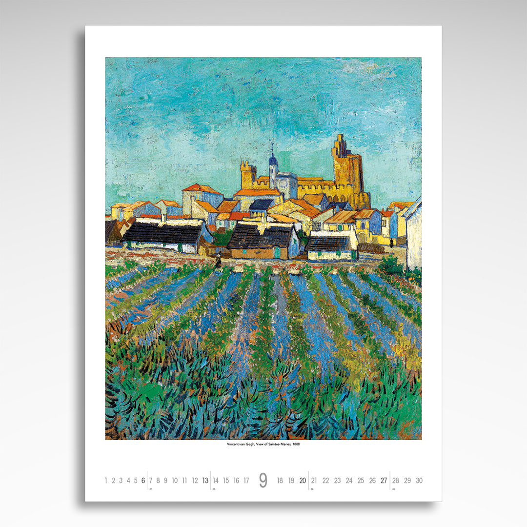 Kalendarz wieloplanszowy Vincent van Gogh (20szt.) - 7 Kalendarz wieloplanszowy Vincent van Gogh (20szt.) - obrazek 5