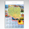 Kalendarz planszowy Mapa Polski (20szt) - 1 Kalendarz planszowy Mapa Polski