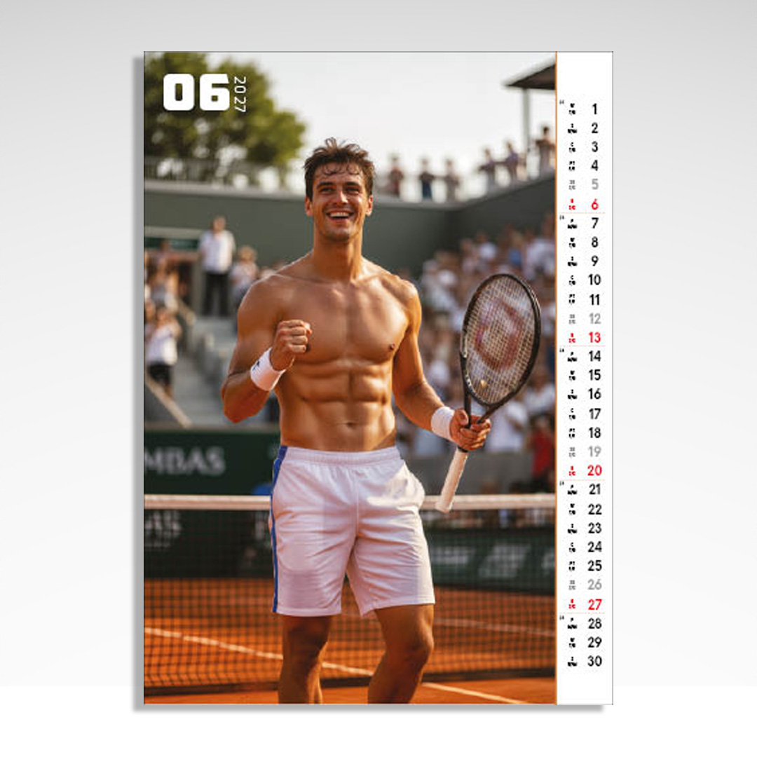 Kalendarz wieloplanszowy Sport Men (20szt.) - 10 Kalendarz wieloplanszowy Sport Men (20szt.) - obrazek 8