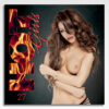 Kalendarz wieloplanszowy Hot Girls (20szt.) - 2 kalendarz wieloplanszowy hot girls, okładka kalendarza z grafiką tematyczną i spiralą Wire-O